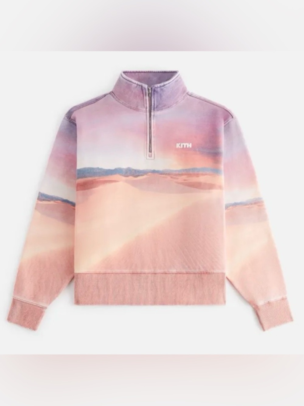 New Kith Desert Sunset Hunter 1/4 Zip  Mabel Size Small